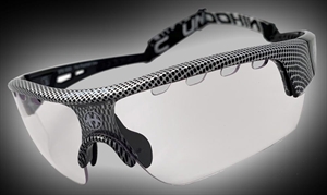 Sportsbriller - Unihoc floorball briller til voksne - Victory senior, sort/hvid