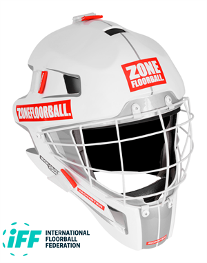 Målmandshjelm - Zone MONSTER Square Cage - floorball hjelm